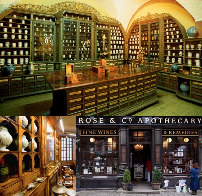 the apothecary museum inside the heidelberg castle | rose & co apothecary london